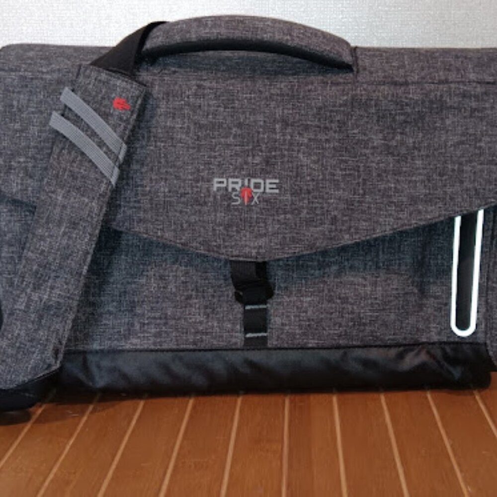 Pride Six Tactical Messenger Bag - Conceal Carry Pocket + Laptop Crossbody
